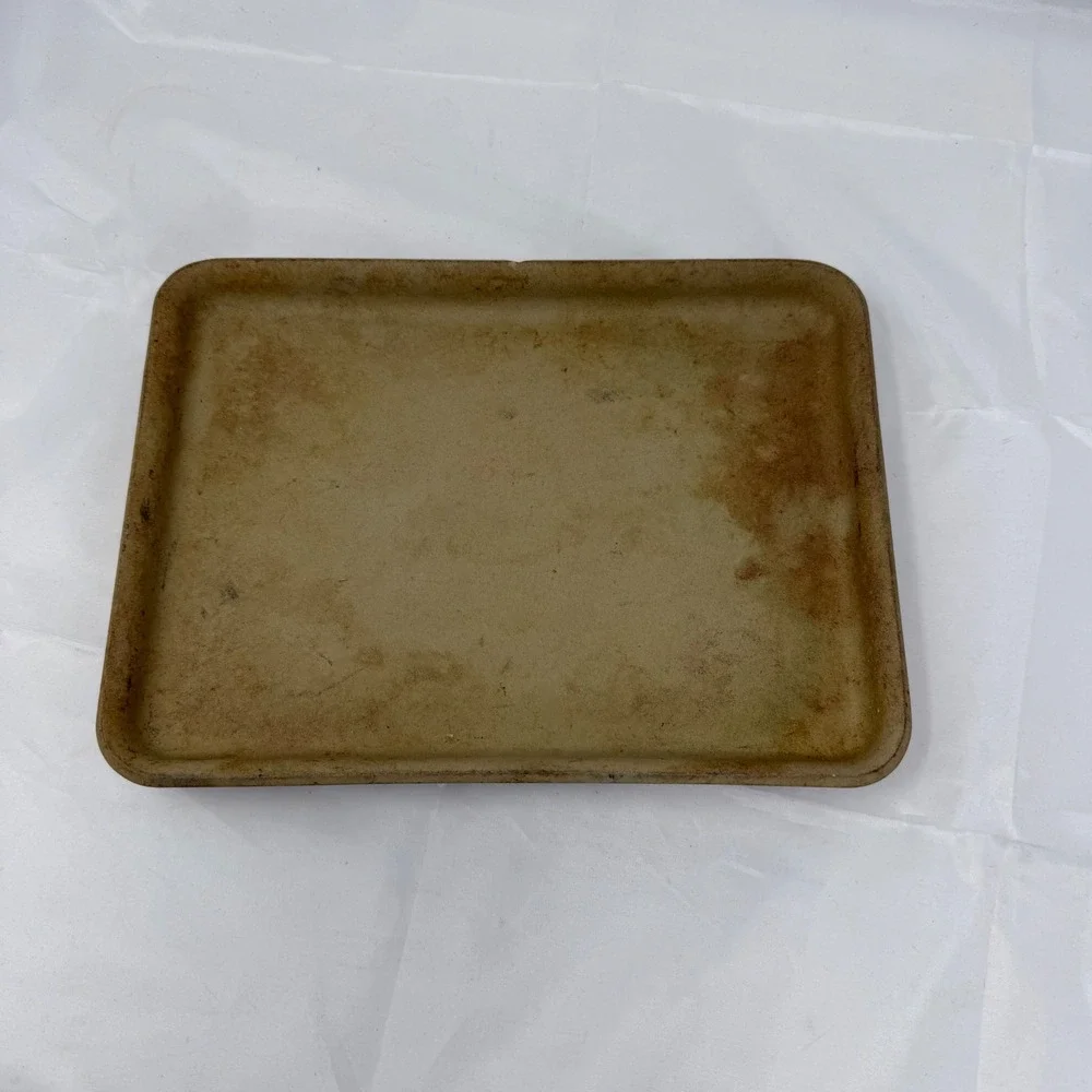 Pampered Chef Family Heritage Small Bar Pan 9x7 Stoneware Toaster Oven